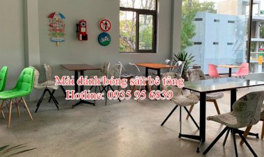 Sàn bê tông mài _ bí quyết giúp căn phòng thêm hoàn hảo