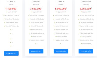 Dịch vụ kế toán thuế trọn gói giá rẻ TPHCM