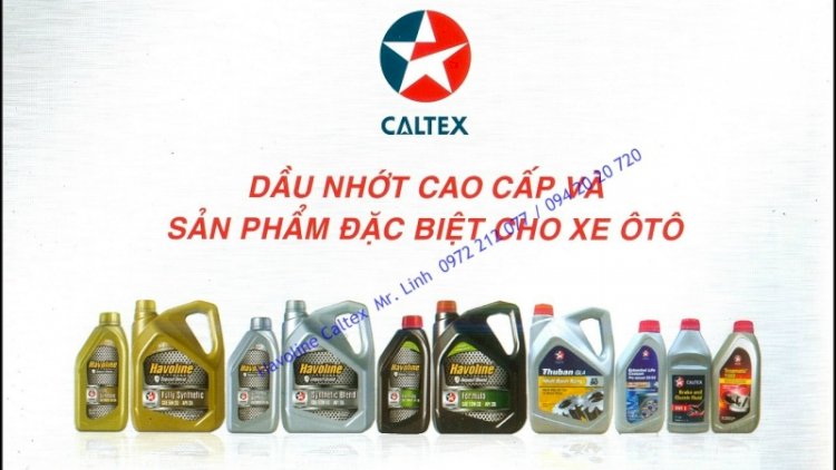 Thương hiệu dầu nhớt Caltex