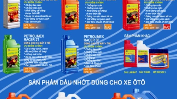 Thương hiệu dầu nhớt PCL (Petrolimex)