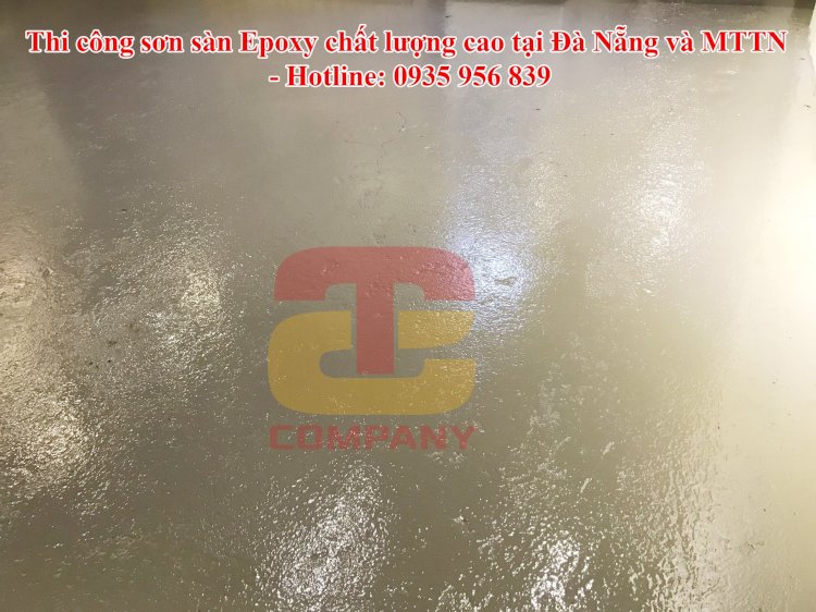 Nhận thi công sơn epoxy trong suốt cho sàn tại Đà Nẵng